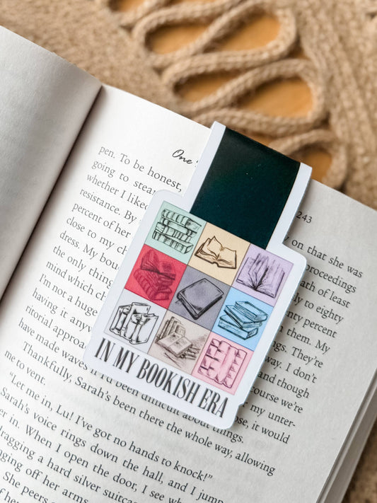 In My Bookish Era 📚✨- Magnetic Bookmark