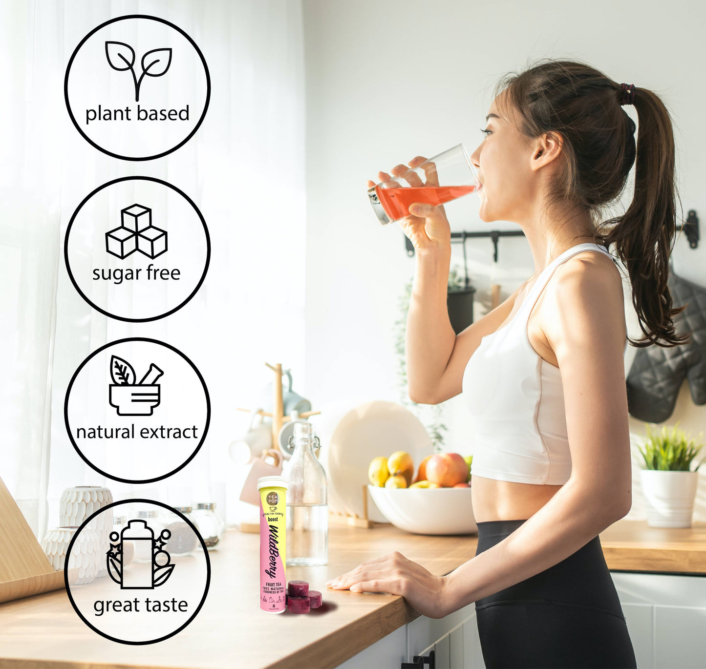 Peach Gourmet TEA on-a-stick! ππΏ