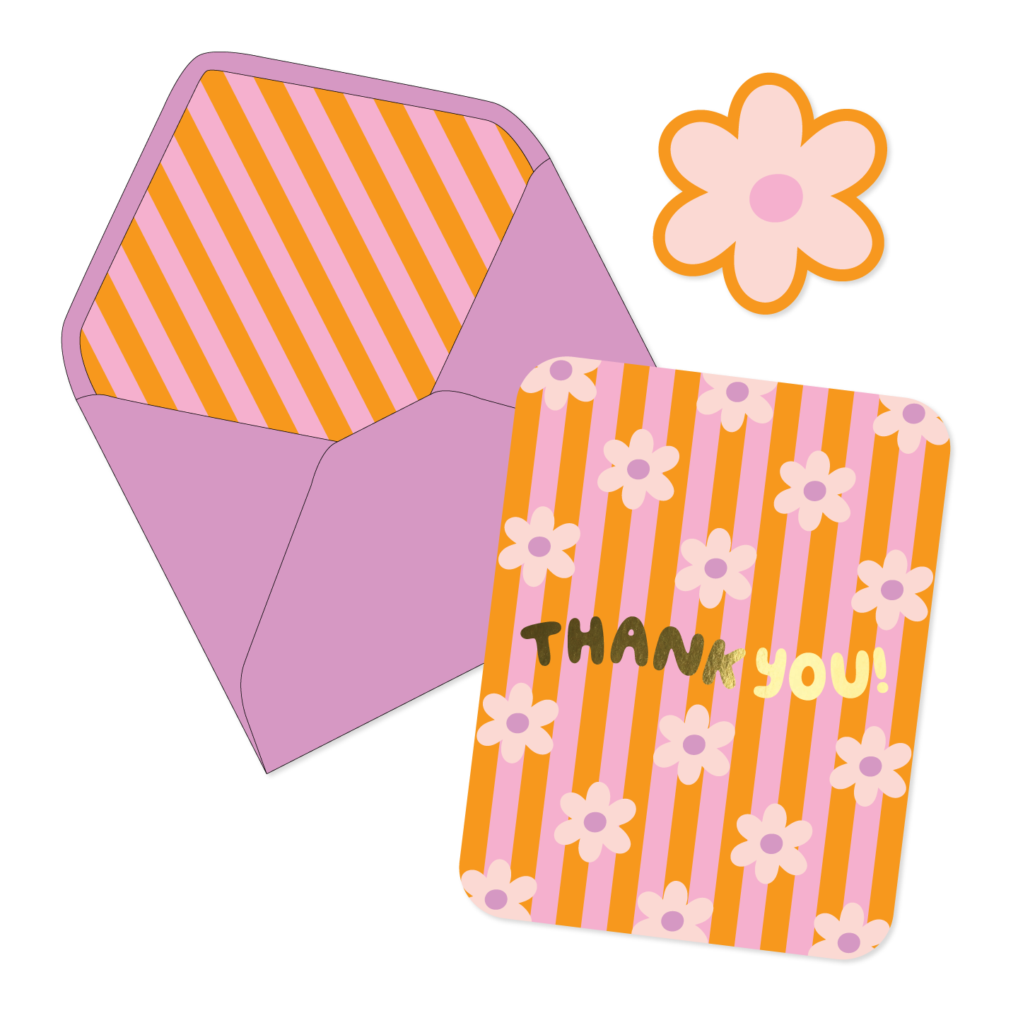 Thank You Miss Daisy Card