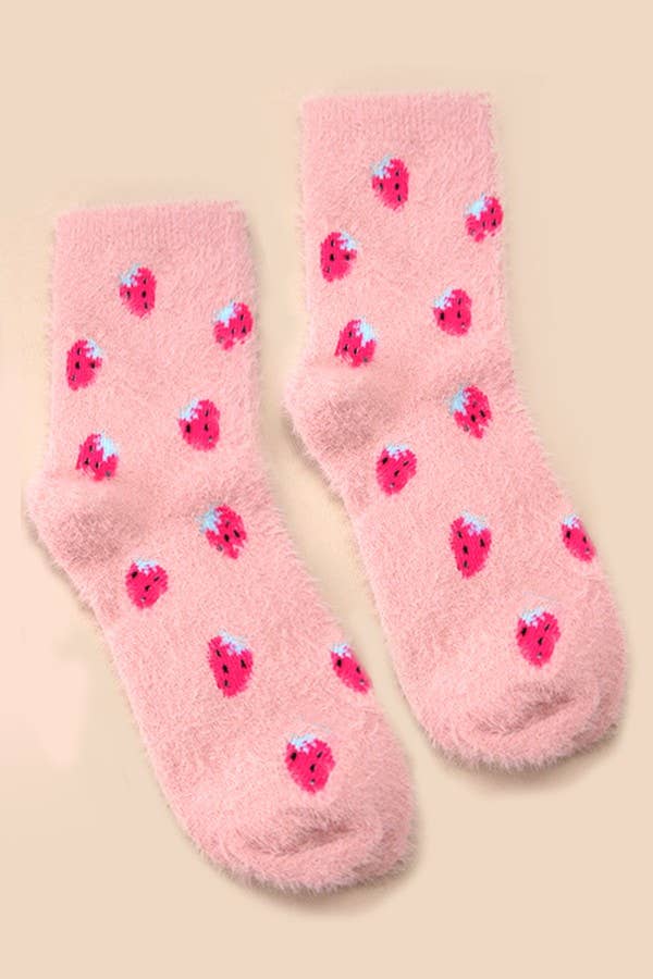 Warm Chinlon Soft Fleece Fuzzy Socks π§¦βοΈπ₯