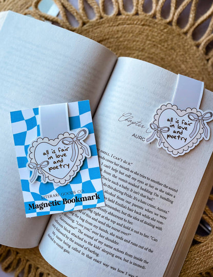 Tortured Love and Poetry 📝💭 - Magnetic Bookmark