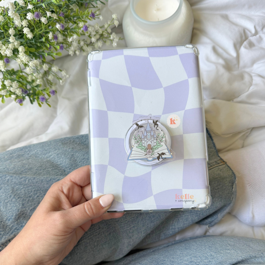 Kindle accessories | bookish kindle grip | kindle case stand