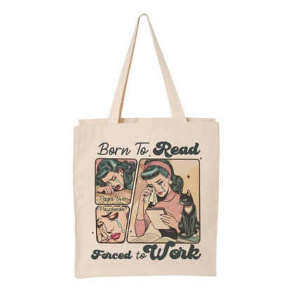 Pages Over Paychecks Tote Bag