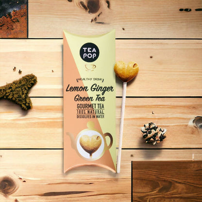Lemon Ginger Gourmet TEA on-a-stick!