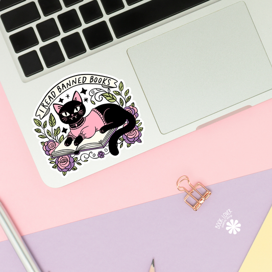 I Read Banned Books Sticker
