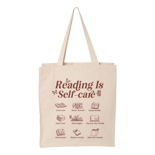 Reading Is Self Care Tote Bag