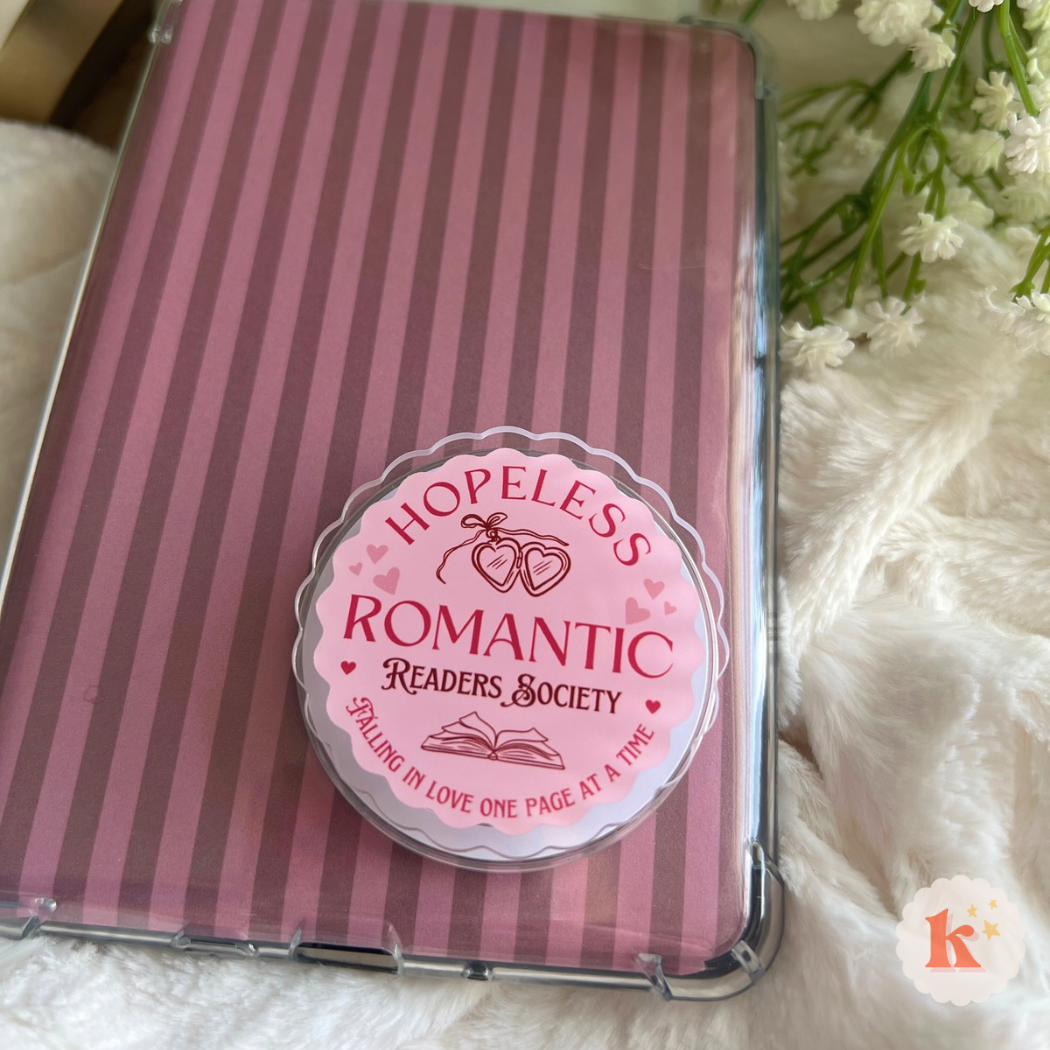 Kindle accessories | bookish kindle grip | Romance books