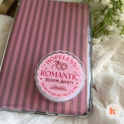 Kindle accessories | bookish kindle grip | Romance books