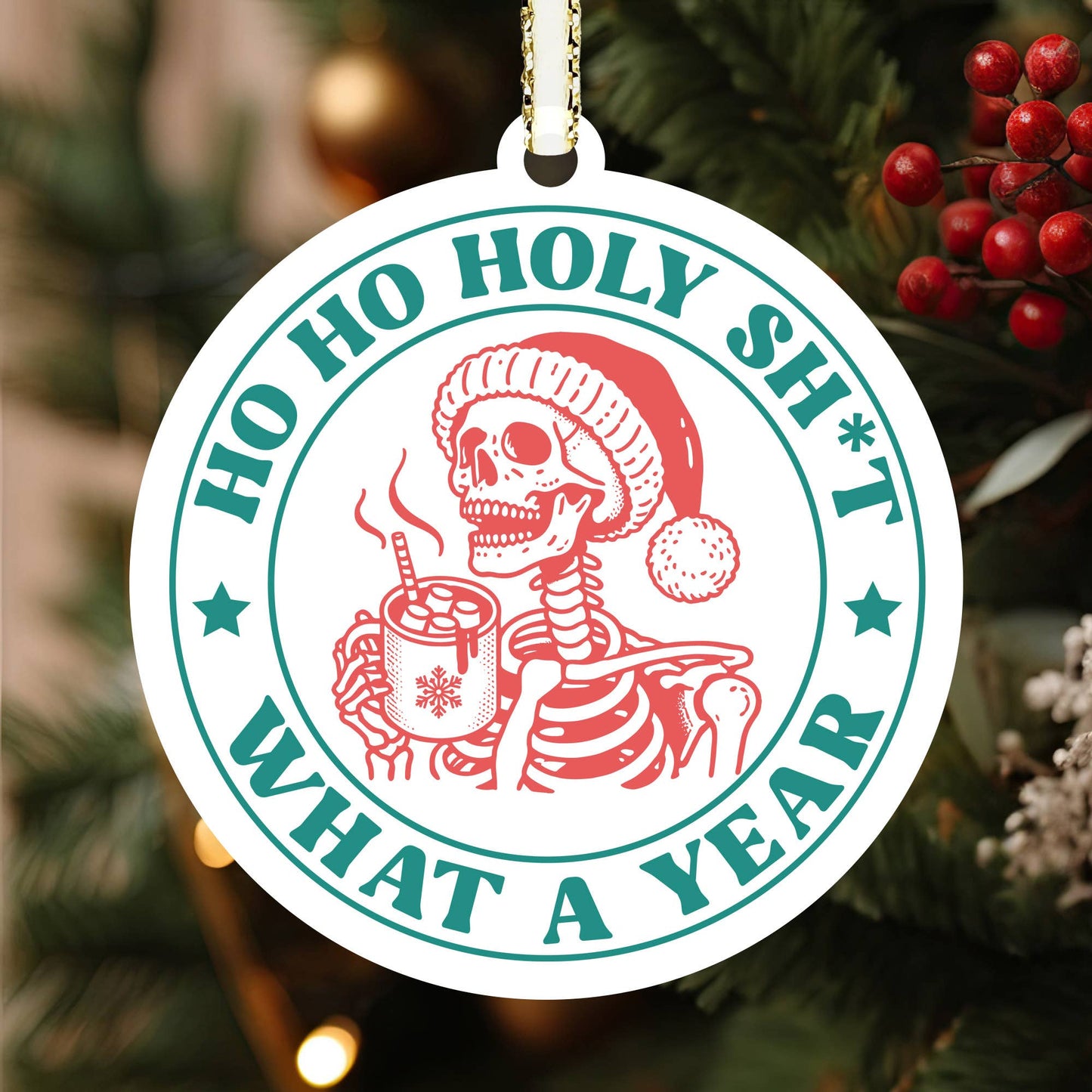Ho Ho Holy Sh*t Ornament