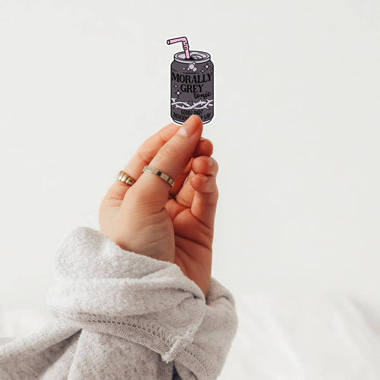 Morally Grey Bookish Sticker