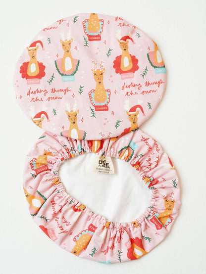 Santa's Favorite Reindeer 10.5" Bowl Cover