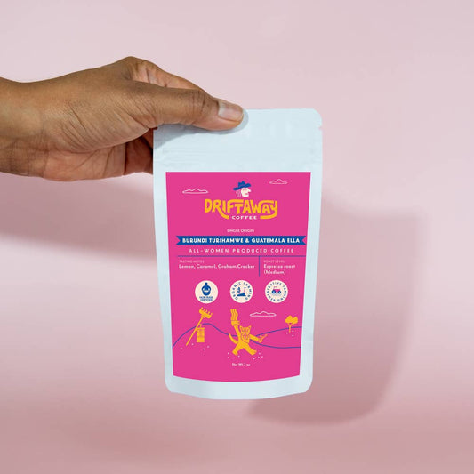 Driftaway Coffee Bag | Women-Owned & Crafted 2oz ☕💫