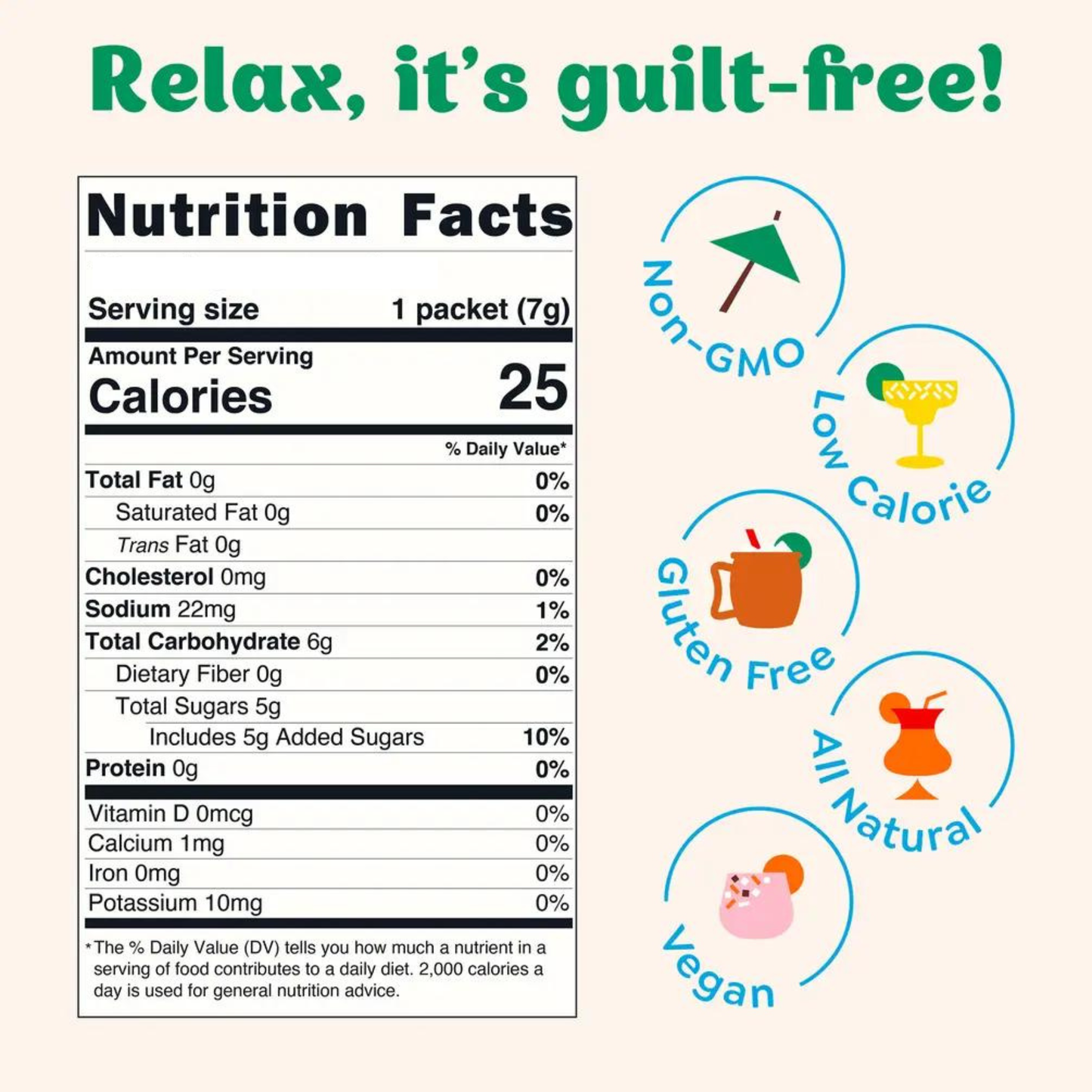 Hot Girl Mango Margs Craft Mix Packet