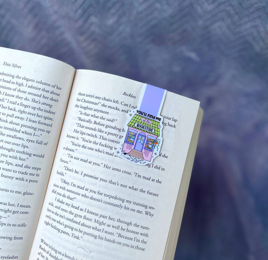 You’ll Find Me at the Bookstore 📚 - Magnetic Bookmark