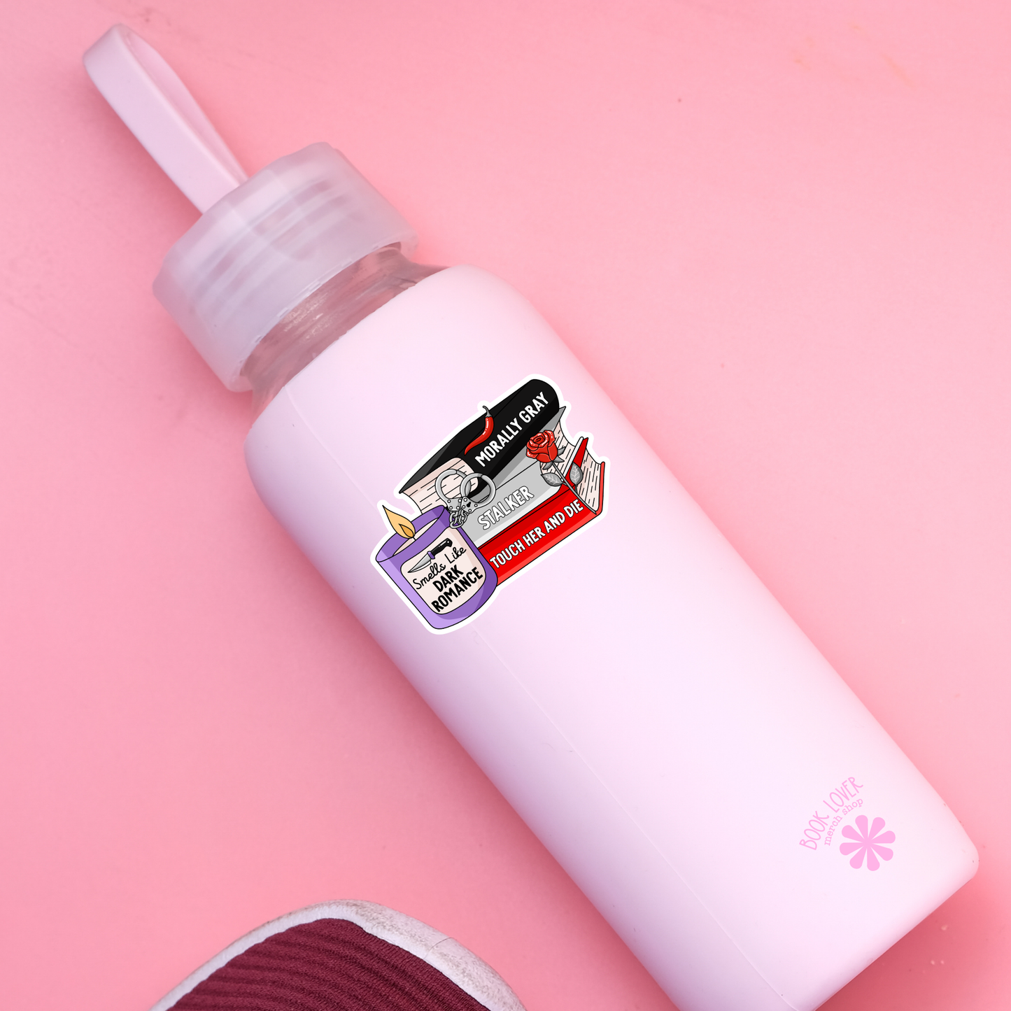 Smells Like Dark Romance Bookish Sticker