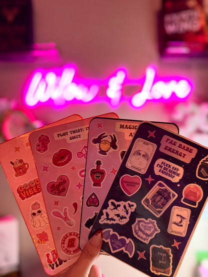 Curated Sticker Sheets