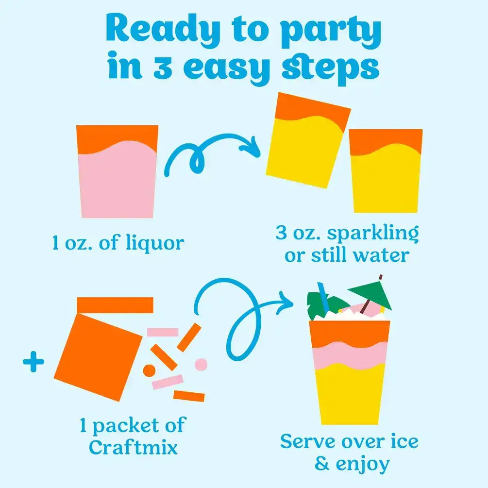 Hot Girl Cran-Vanilla Cocktail 🥂 - Single Packets