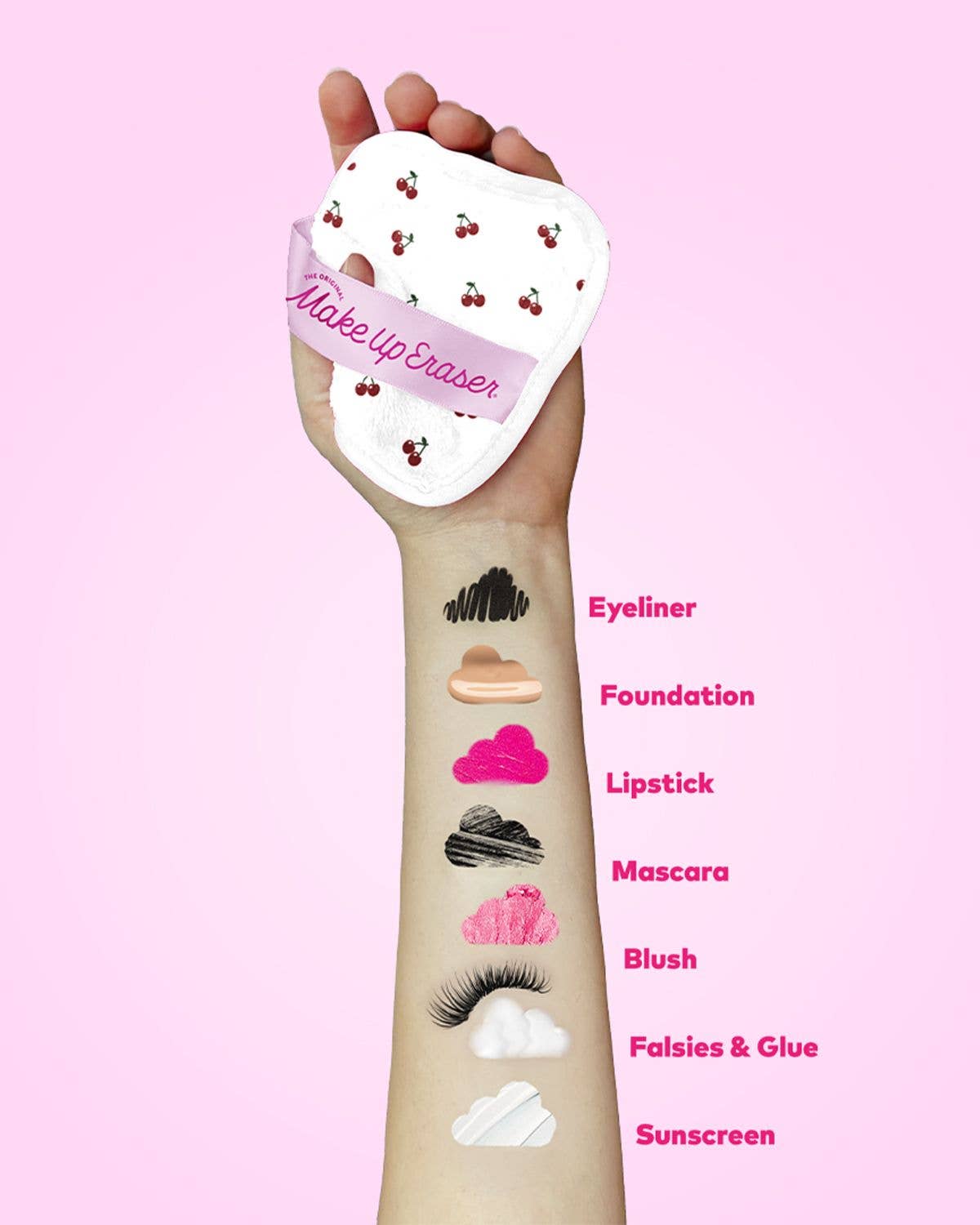 🍒 Cherry Clean – 7-Day MakeUp Eraser® Set