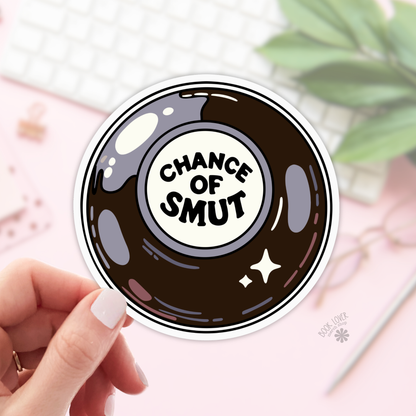 Chance of Smut Bookish Sticker