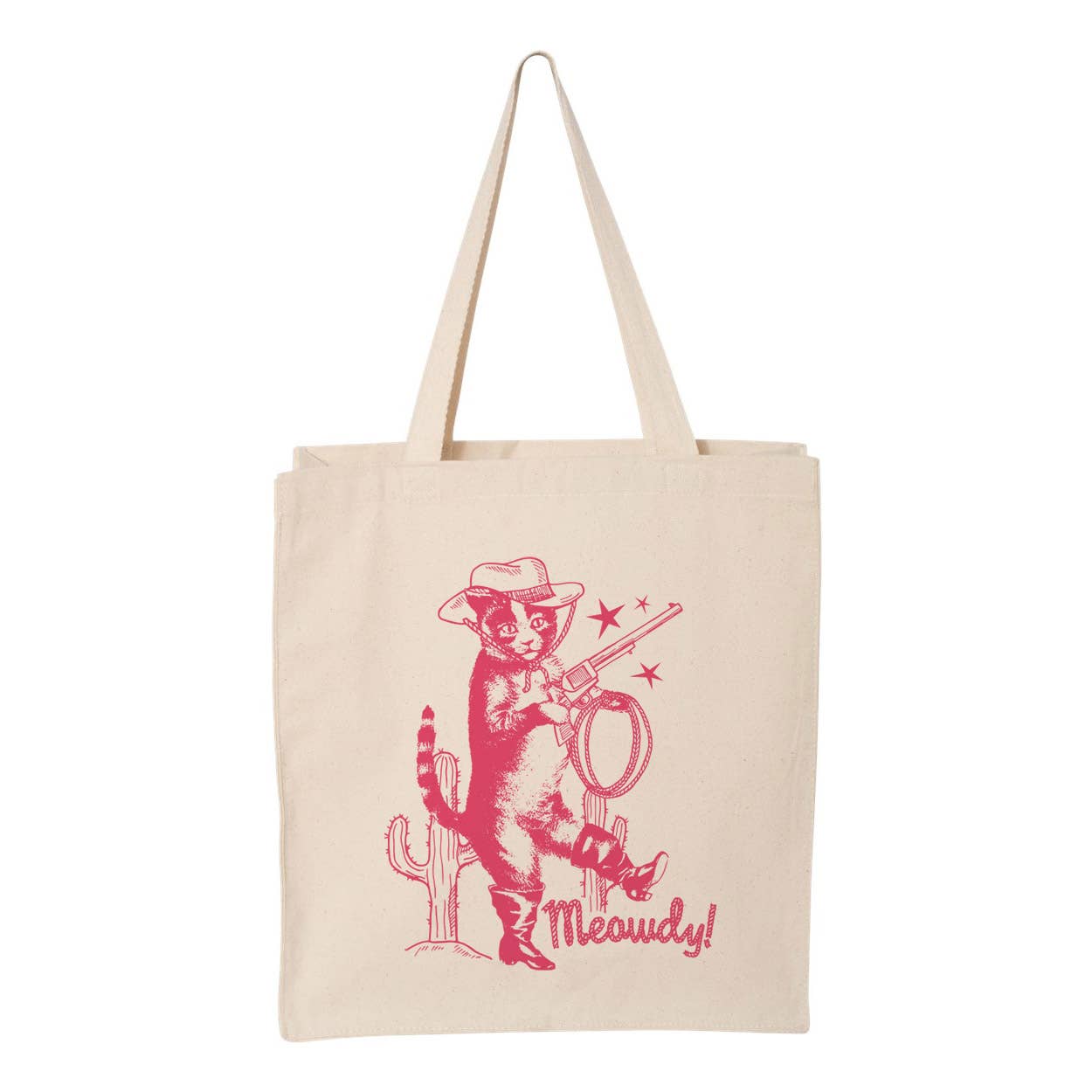 Cowboy Cat Tote Bag