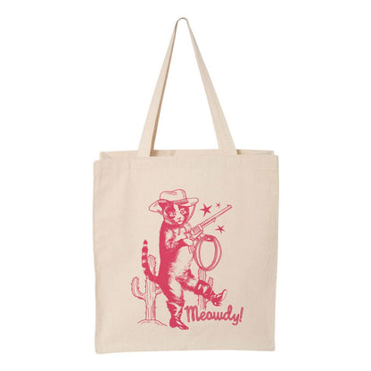 Cowboy Cat Tote Bag