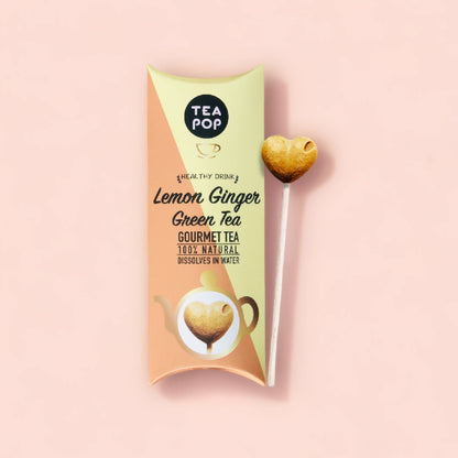 Lemon Ginger Gourmet TEA on-a-stick!