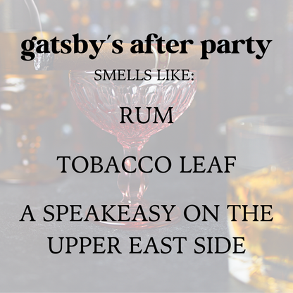 Gatsby's After Party 🎉 Candle