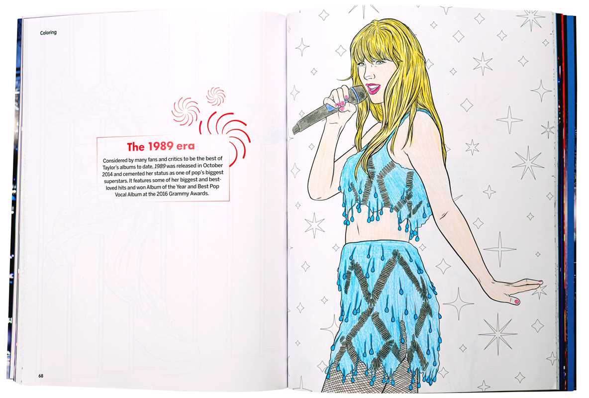 Taylor Swift Coloring & Activity Book: Eras Tour Edition🎤✨