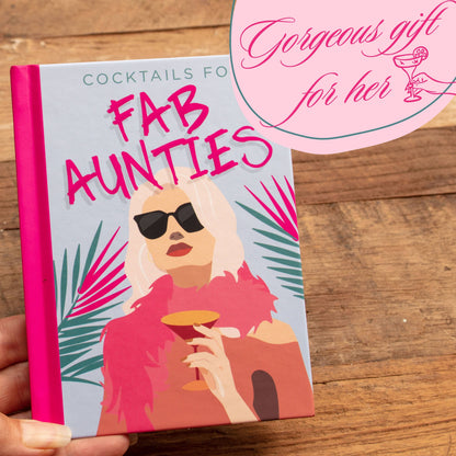 "Cocktails for Fab Aunties" - Cocktail Book 🍸🎉💖