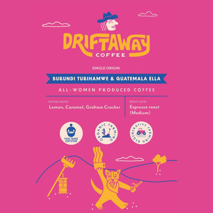 Driftaway Coffee Bag | Women-Owned & Crafted 2oz ☕💫