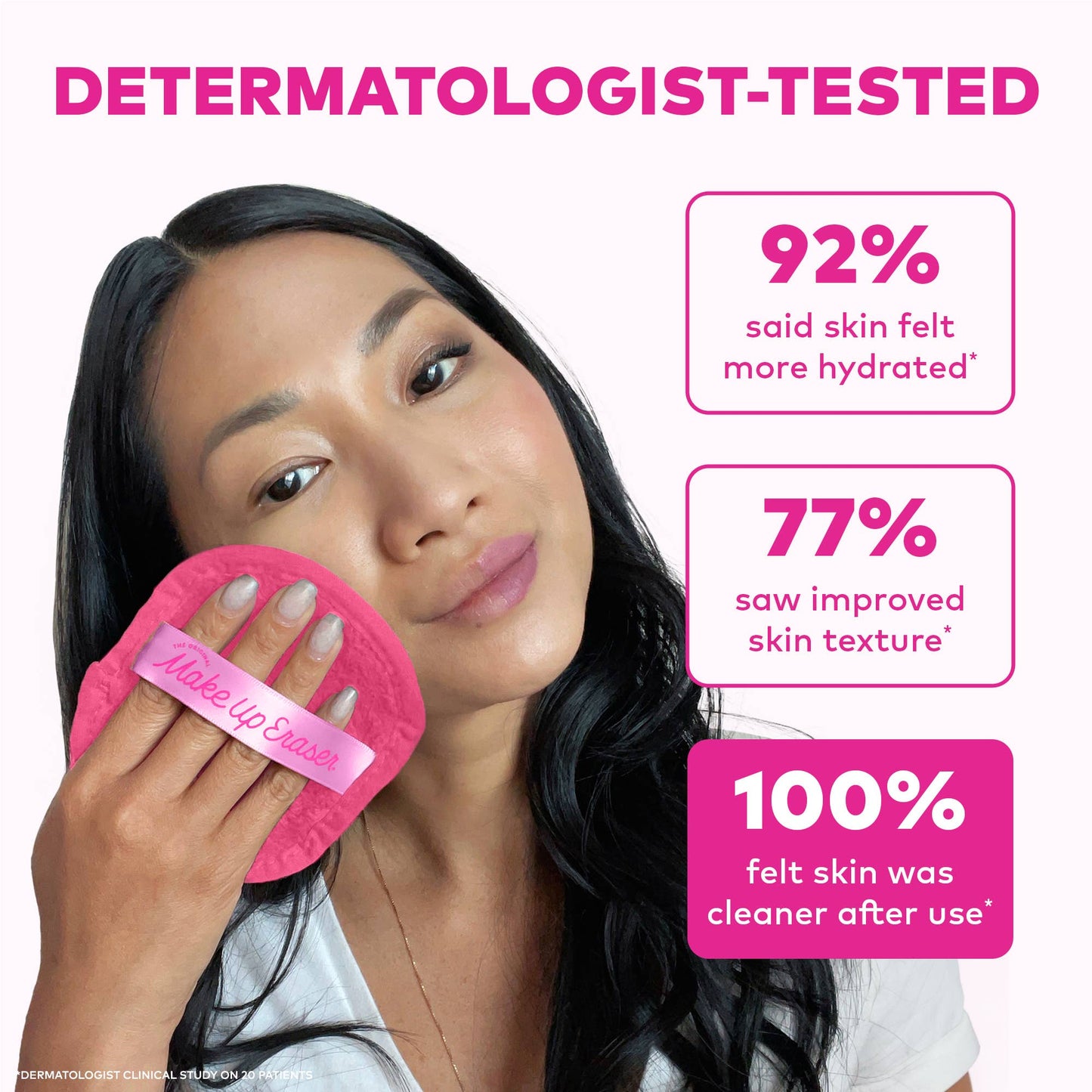 The Pink Daily MakeUp Eraser