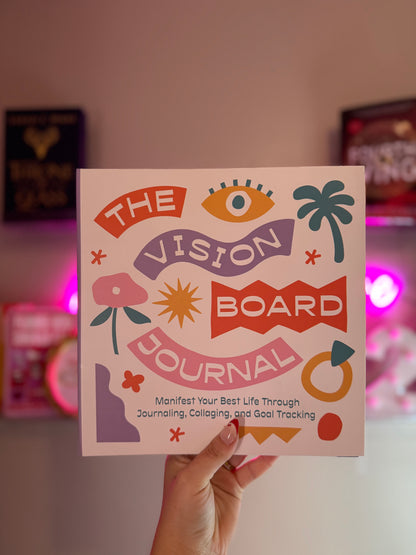 The Vision Board Journal Guided Journal