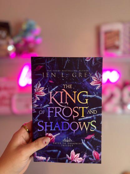 King of Frost and Shadows (Sprayed Edges) - Jen L. Grey