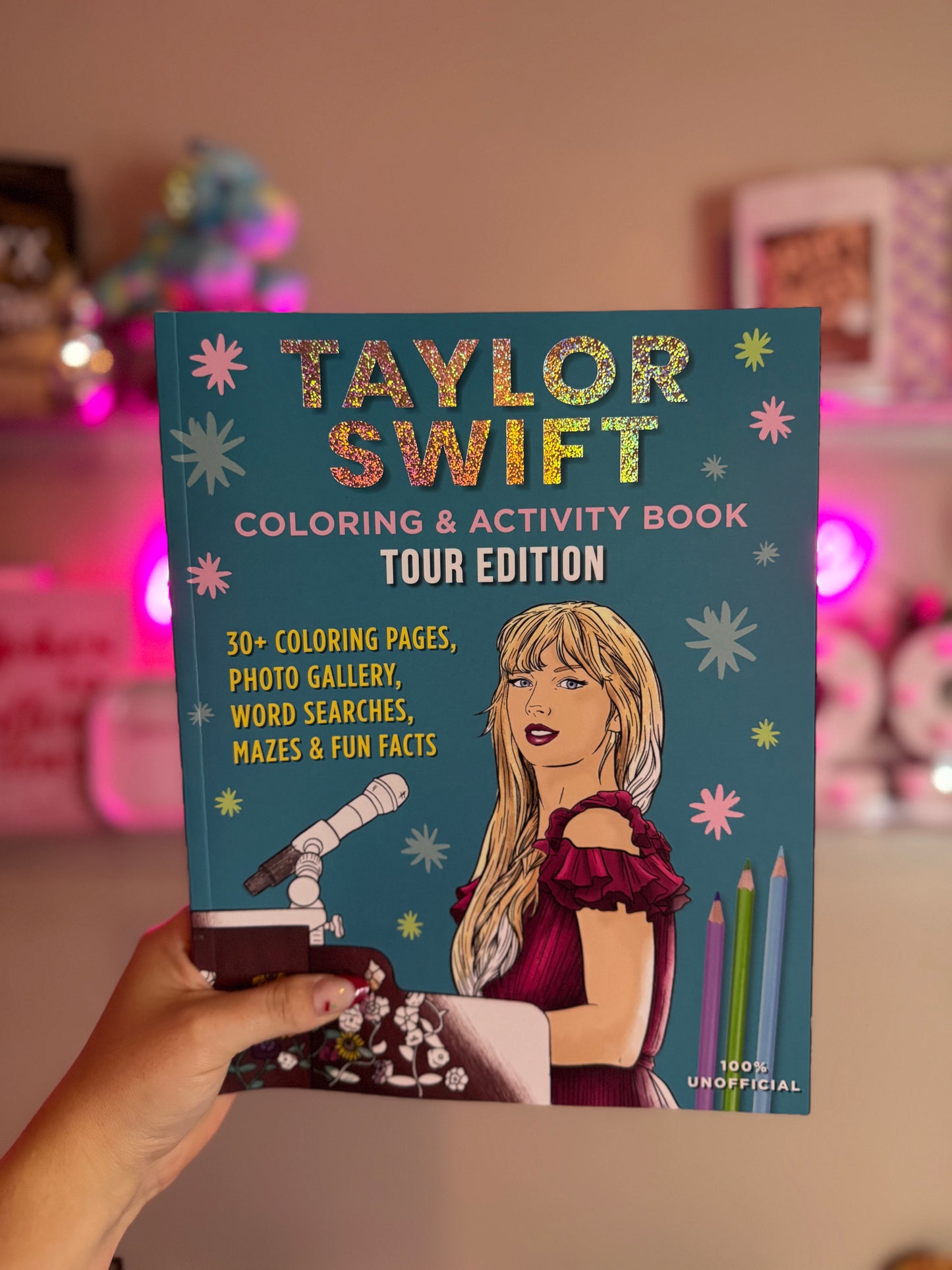 Taylor Swift Coloring & Activity Book: Eras Tour Edition🎤✨