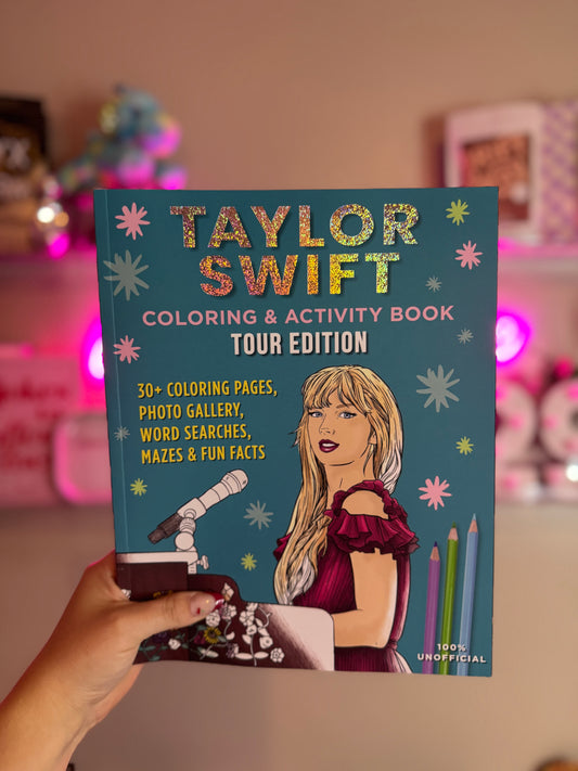 Taylor Swift Coloring & Activity Book: Eras Tour Edition🎤✨