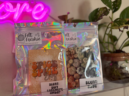 Fresh & Fabulous – 2-Pack Car Fresheners