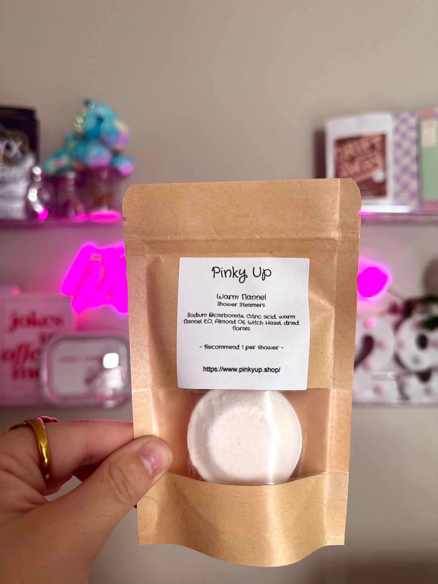 Warm Flannel Shower Steamer