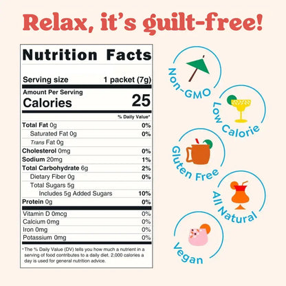 Hot Girl Cran-Vanilla Cocktail 🥂 - Single Packets