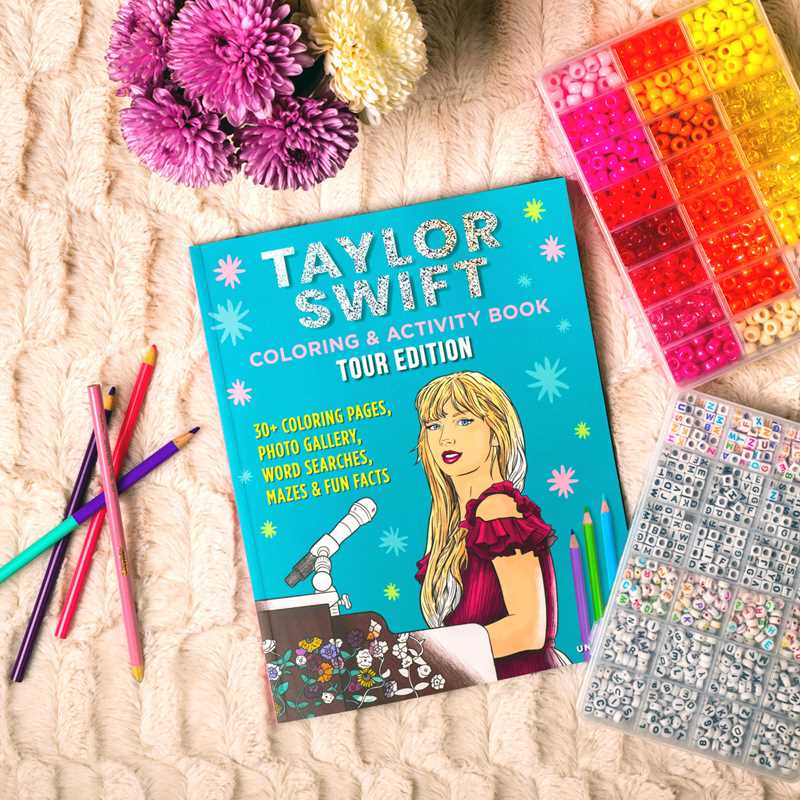 Taylor Swift Coloring & Activity Book: Eras Tour Edition🎤✨