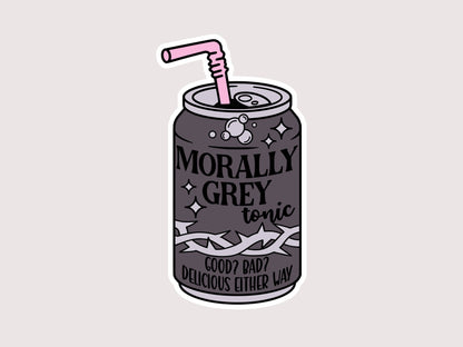 Morally Grey Bookish Sticker
