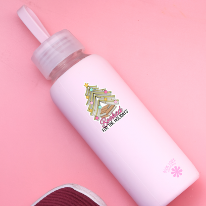 Booked For Holidays Bookish Sticker