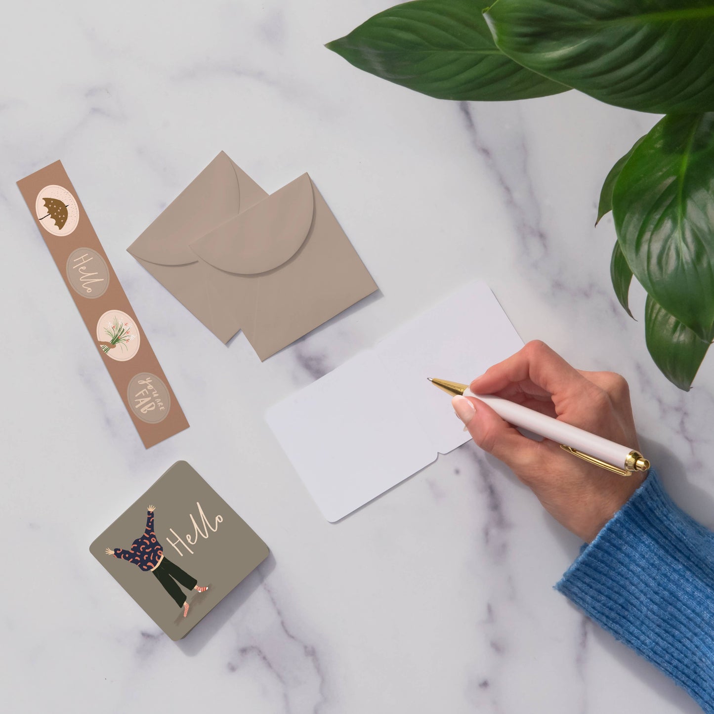 Mini Notecard Set Be Kind