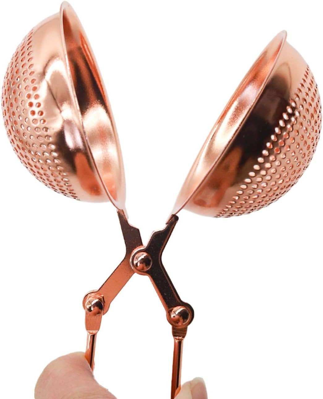 Rose Gold Tea Infuser – Stainless Steel Loose Leaf Steeper