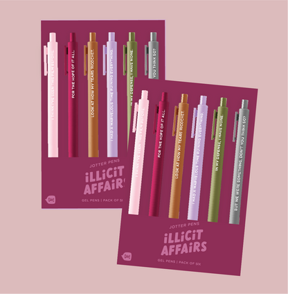Swiftie Jotter Sets - Illicit Affairs (Folklore)