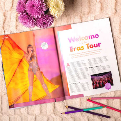 Taylor Swift Coloring & Activity Book: Eras Tour Edition🎤✨