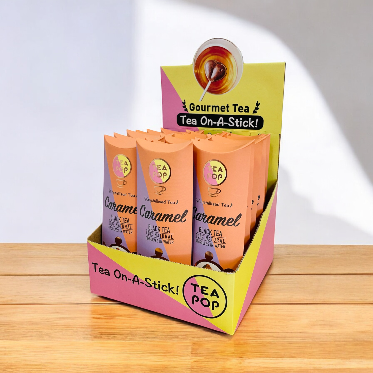 Crispy Caramel TEA on-a-stick! 🍵🍯