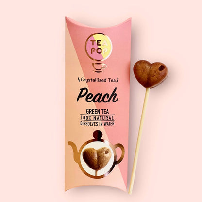 Peach Gourmet TEA on-a-stick! 🍑🌿
