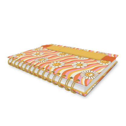Waves of Melody Oliver Notebook with Pen Pocket