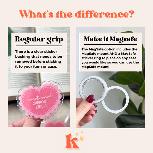 Queen of Books kindle grip | kindle accessories | kindle