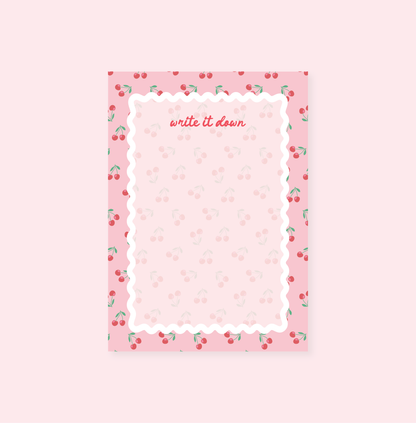 Wild Cherry 🍒 Notepad